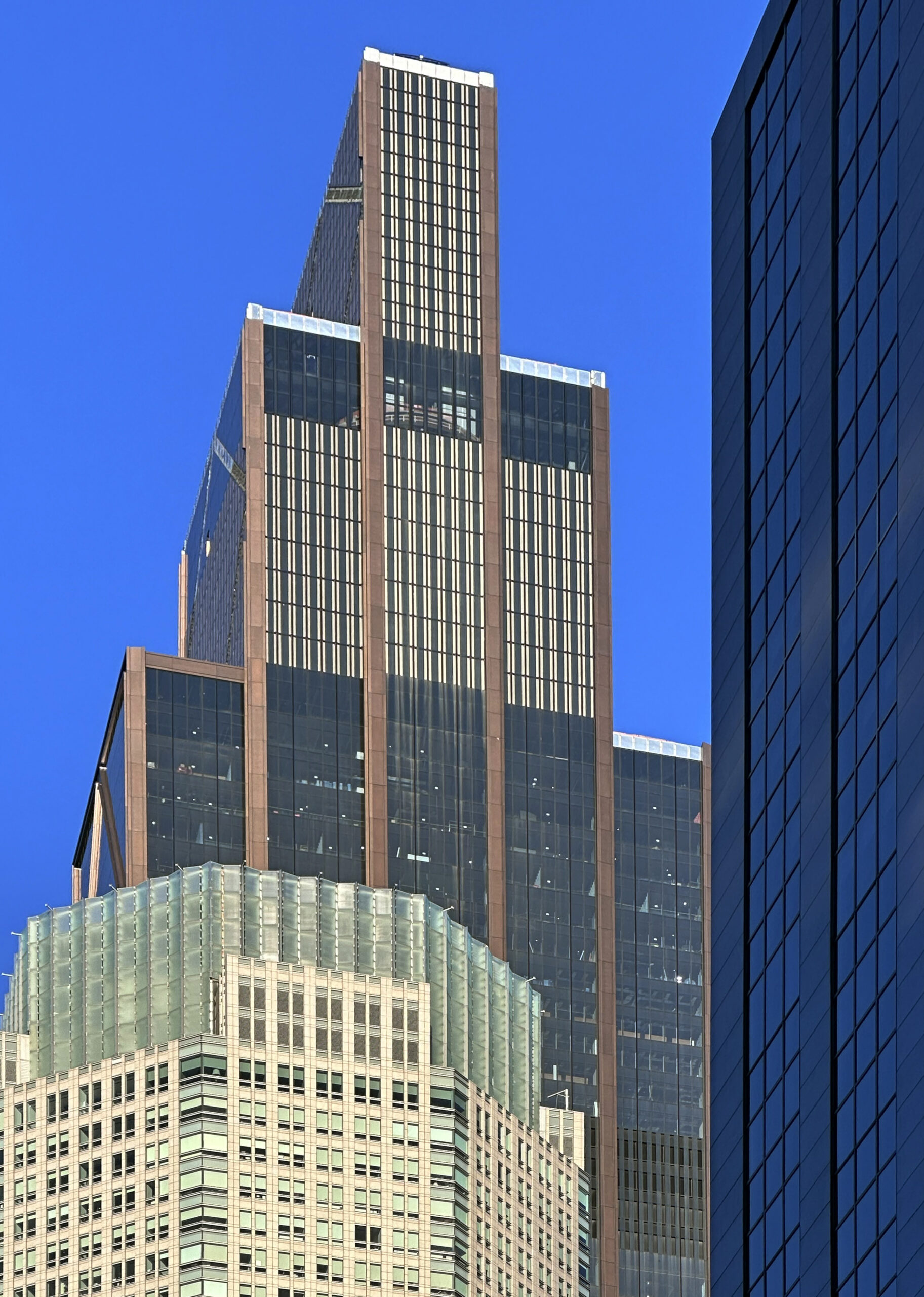 JPMorgan Chase HQ in New York Skyline